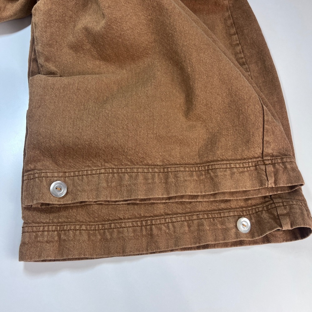 Free People Cool Harbor Wide-Leg Pants Womens XL Camel Brown High Rise - Picture 6 of 14